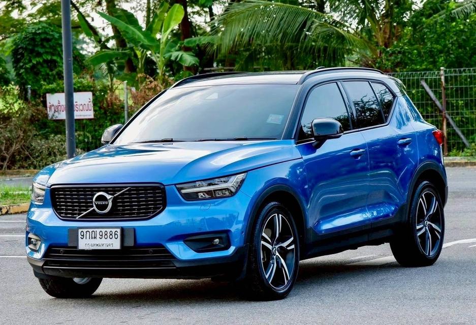 รหัสรถ PR9886 Volvo XC40 T5 AWD R-Design รุ่น Top Fulloption เจ้าของเดียวออกห้าง Volvo Thailand ปี 2019