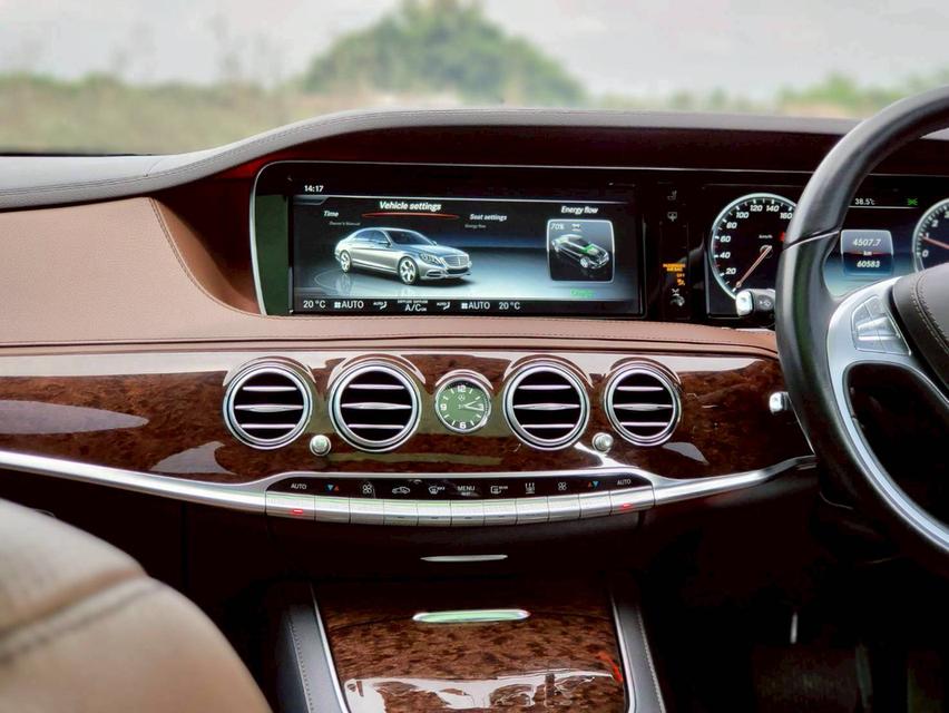 BENZ S500e EXCLUSIVE (LWB) (W222) " Panoramic Roof " 2016 ขายถูกสุดในตลาด รถหรู ไมล์น้อยสุด สวยสุดๆ 16