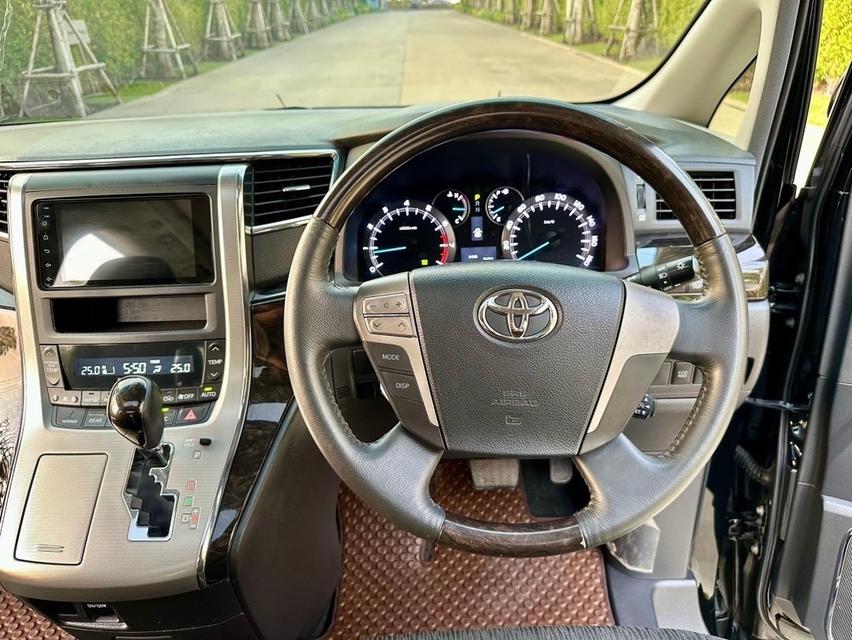รหัสรถ CH2673 Toyota Vellfire 2.4 V ปี 2014 สีดำ 15