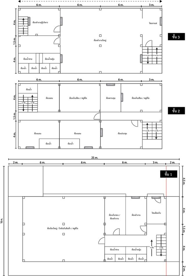 ขาย / เช่า อาคารสำนักงาน 3 ชั้น ชินเขต งามวงศ์วาน พร้อมเฟอร์นิเจอร์สำนักงาน  100 ตารางวา 6