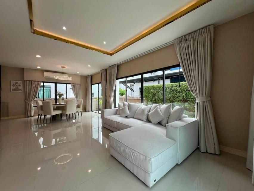 MHR238 ทำเลดีกรุงเทพกรีฑา! ปล่อยเช่าบ้านเดี่ยวหรู เศรษฐสิริ กรุงเทพกรีฑา เนื้อที่ 69 ตร.วา 4 ห้องนอน 4 ห้องน้ำ จอดรถ 2 คัน พร้อม EV Charger 2