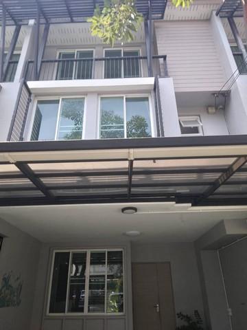 ให้เช่าทาวน์โฮม 3 ชั้น ห้องนอน 3 ห้อง ห้องน้ำ 4 ห้อง พร้อมอ่าง 1 ห้อง บ้านอารียา เดลี่ เกษตร-นวมินทร์ 1