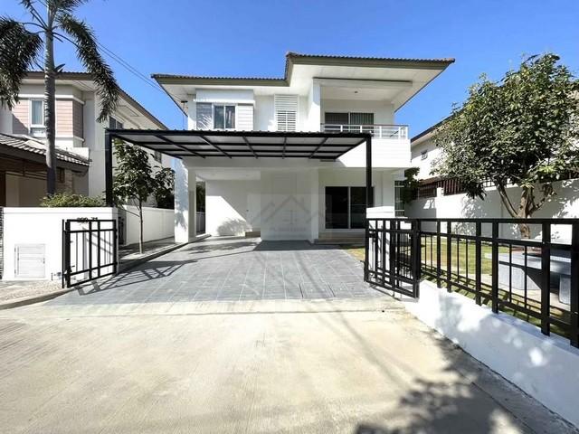 ให้เช่าบ้านเดี่ยว 2 ชั้น หลังมุม 60 ตร.วา 3 ห้องนอน สราญสิริ รามอินทรา2 ใกล้ซาฟารีเวิร์ล 1