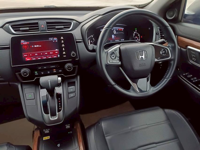 HONDA CRV MY20 Wagon 4dr EL  CVT 4WD 2.4i Y2022สีดำ  ออโต้  8