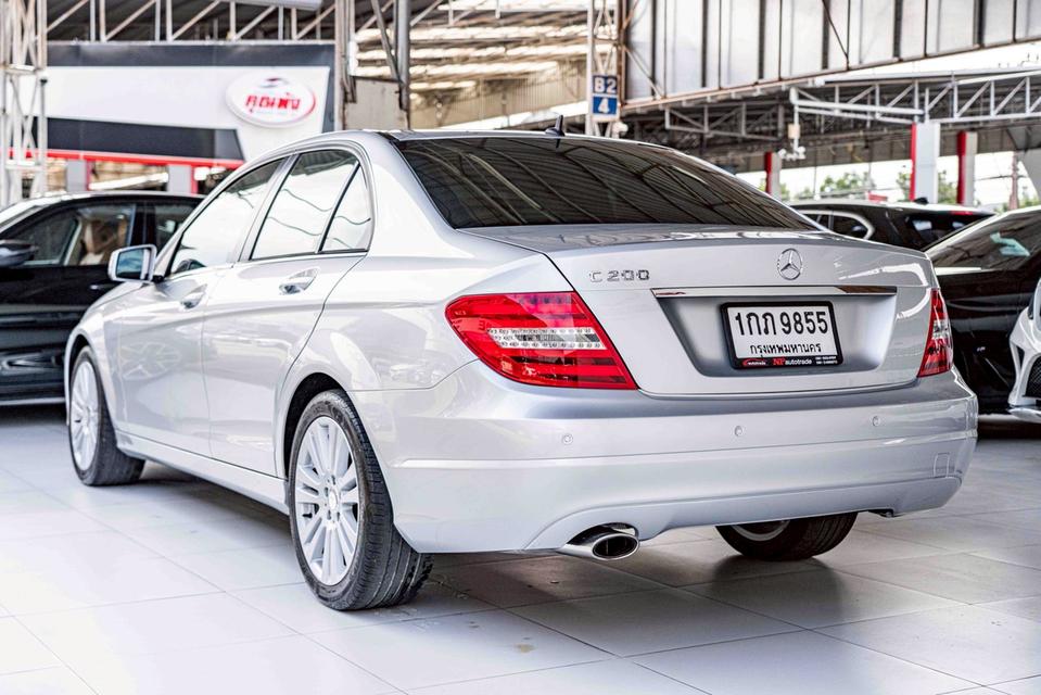 รหัสรถ NP9855 รุ่นรถ : BENZ C200 CGI ELEGANCEปีรถ : 2013 12