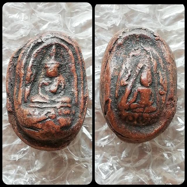 พระเลี่ยง พระขุนแผนใบพุทรา กิมตึ๋งพิมพ์ประคำรอบ พระซุ้มเปลวเพลิงหลังนาง รูปที่ 10