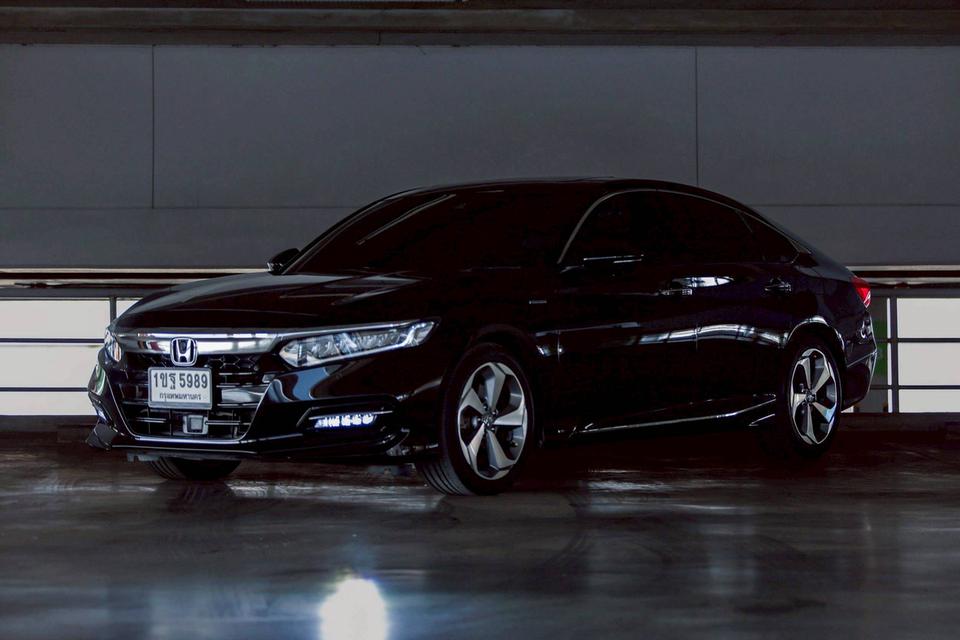 Honda Accord hybrid tech ปี 20 TOP สุด เลขไมล์น้อยสุดในตลาด 40,000 km.แท้ หน้าหลังเดิมน็อตไม่มีขยับ ขาย 849,000.-  สอบถาม 0853375537 เอ รูปที่ 6