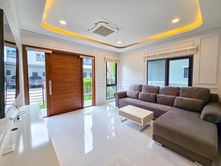 ให้เช่า บ้านเดี่ยว 𝐓𝐡𝐞 𝐂𝐢𝐭𝐲 𝐁𝐚𝐧𝐠𝐧𝐚 ใกล้ Mega Bangna หันหน้าทิศเหนือ 4ห้องนอน 1ห้องแม่บ้าน ตกแต่งสวย พร้อมเข้าอยู่ 3