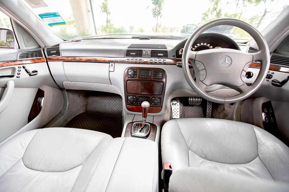 Benz S280 ปี 2001 สีเทา สวยสภาพดี  13