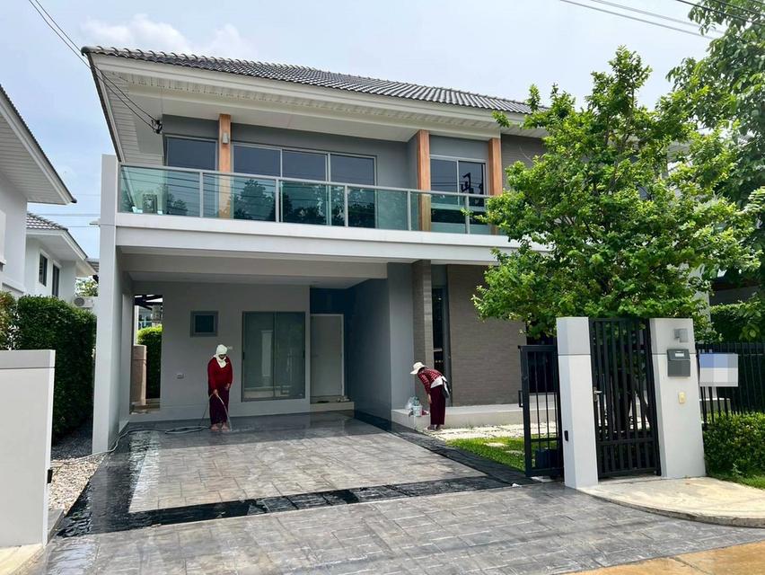 ให้เช่าบ้านเดี่ยว หมู่บ้านเพอร์เฟคเพลส แจ้งวัฒนะ 2 แต่งครบพร้อมเข้าอยู่ (N.1711) 1