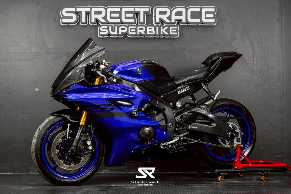 🔥 YZF-R6 ปี 2018 น้ำเงิน-ดำ | ตัวแรงสายสนาม ของแต่งแน่น ฟรีดาวน์! 🔥 รูปที่ 6