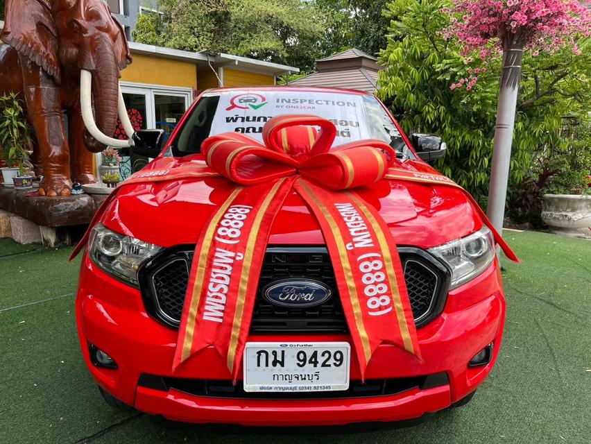 FORD RANGER DBL เครื่อง2.2cc. รุ่น XLT Hi-Rider AUTO 2022  ไมล์น้อย97,xxxกม. 