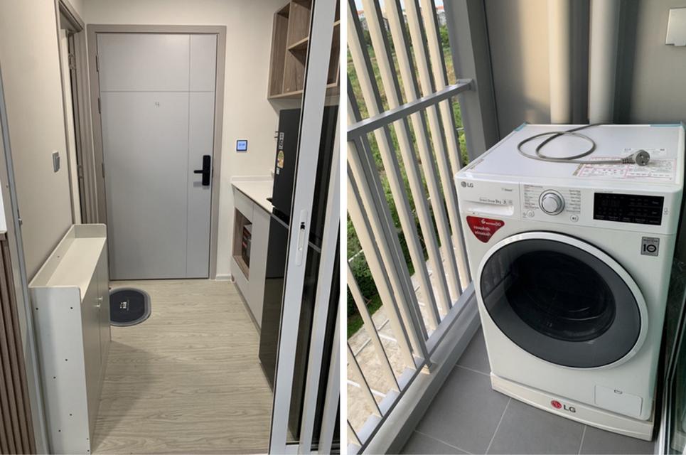 Condo Kave Town Island ติดมหาลัยกรุงเทพ รังสิต 1นอน ชั้น5 ตึก D ทิศเหนือ ตกแต่งครบ 6