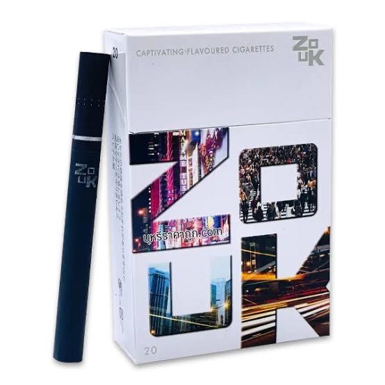 Zouk บุหรี่ร้อนรสช็อกโกแลต 370/คอต ส่งฟรีเก็บเงินปลายทาง