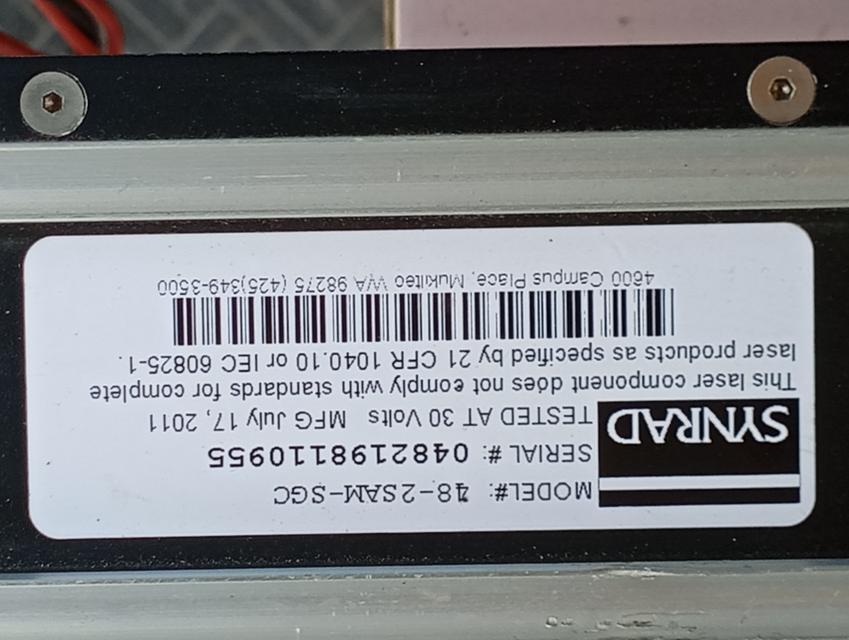 มือสองมอเตอร์เครื้องเเกะสลักเลเซอร์ รูปที่ 3