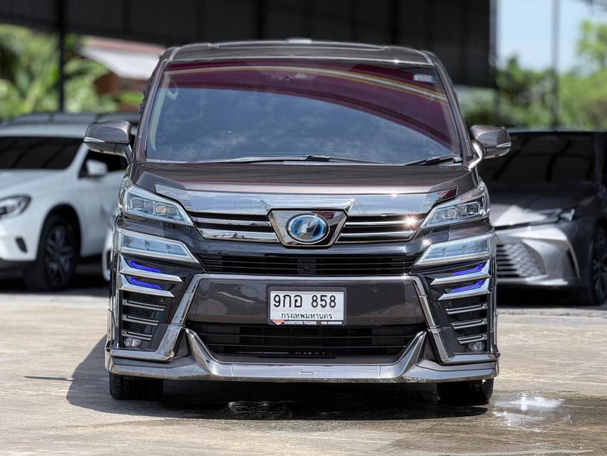 TOYOTA VELLFIRE 2.5 HYBRID X E-FOUR ปี 2020