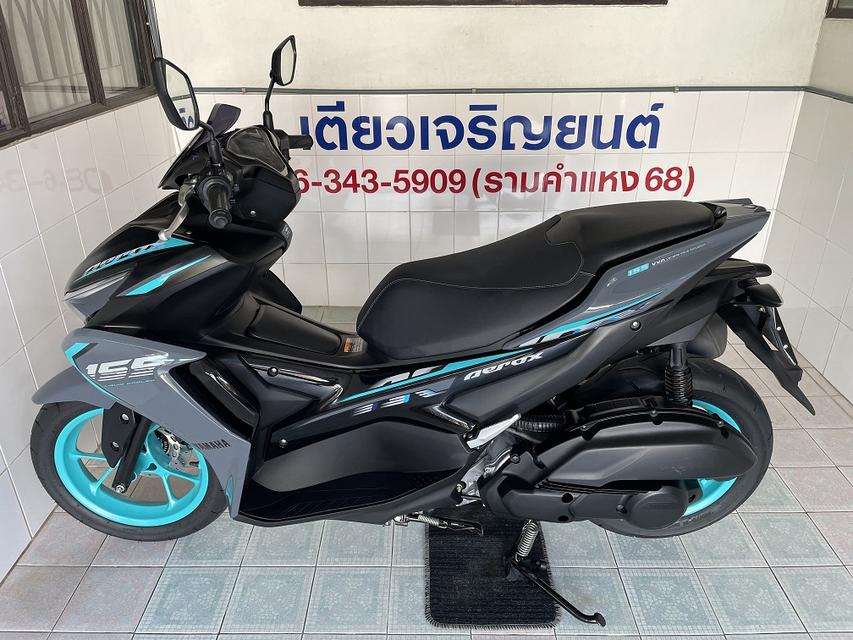 Aerox Connected กุญแจ2ดอก ไม่ล้ม ไม่ชน ไม่จมน้ำ สภาพพร้อมใช้ เครื่องเดิม ศูนย์ดี ชุดสีสวย มีรับประกัน วิ่ง5000 กลางปี66 4