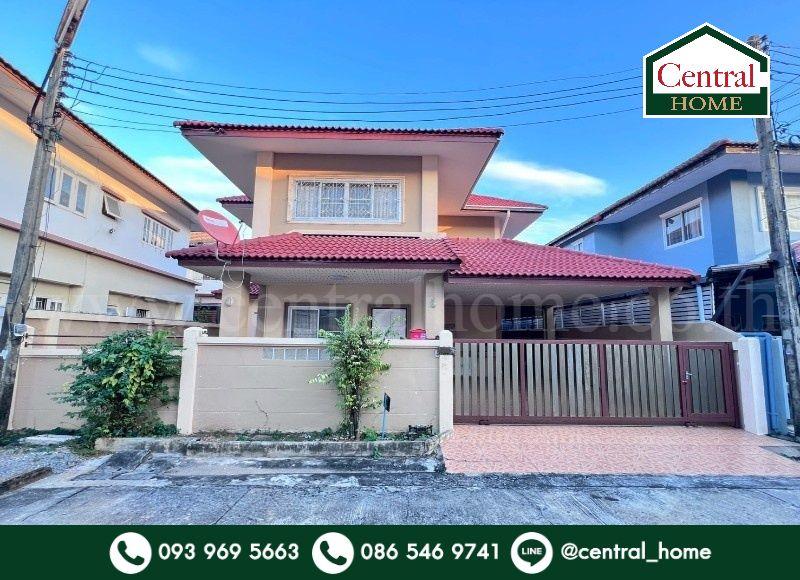 บ้านเดี่ยว ปทุมวดี บางหลวง - ปทุมธานี บ้านสวย หลังริม 1