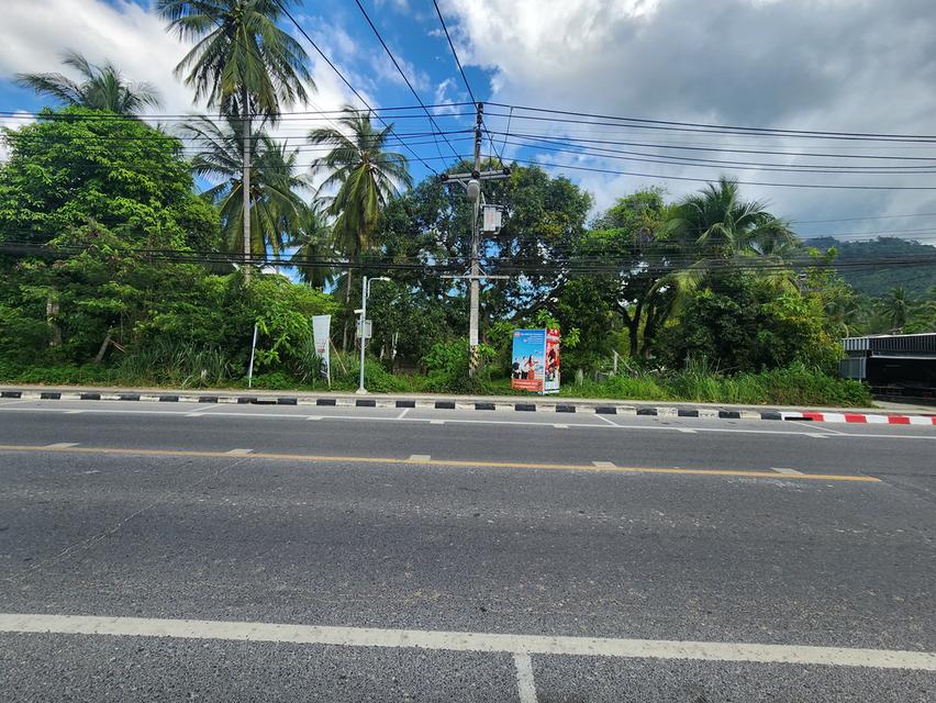 ขายที่ดินติดถนนรอบเกาะสมุย 1