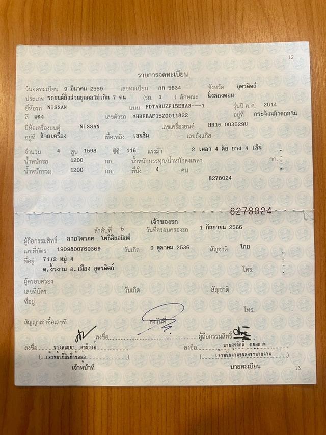 Nissan Juke 1.6V ปี 2015 สีแดง  20