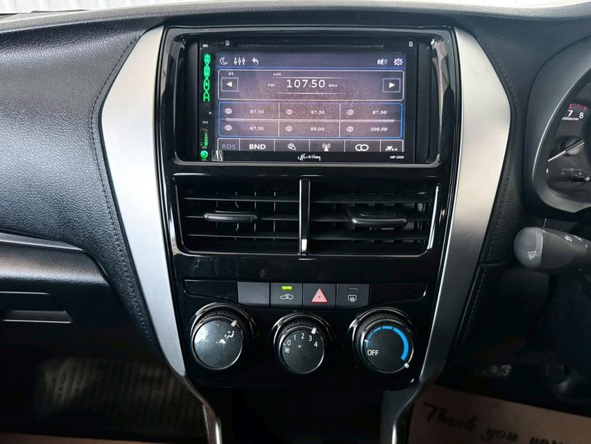 Toyota Yaris Ativ 1.2J ปี2019 เบนซิน เกียร์ออโต้ รูปที่ 13