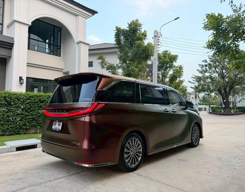 รหัสรถ AP99 2024 Lexus LM350h 4 ที่นั่ง สีขาว Wrap สีพิเศษ รูปที่ 7
