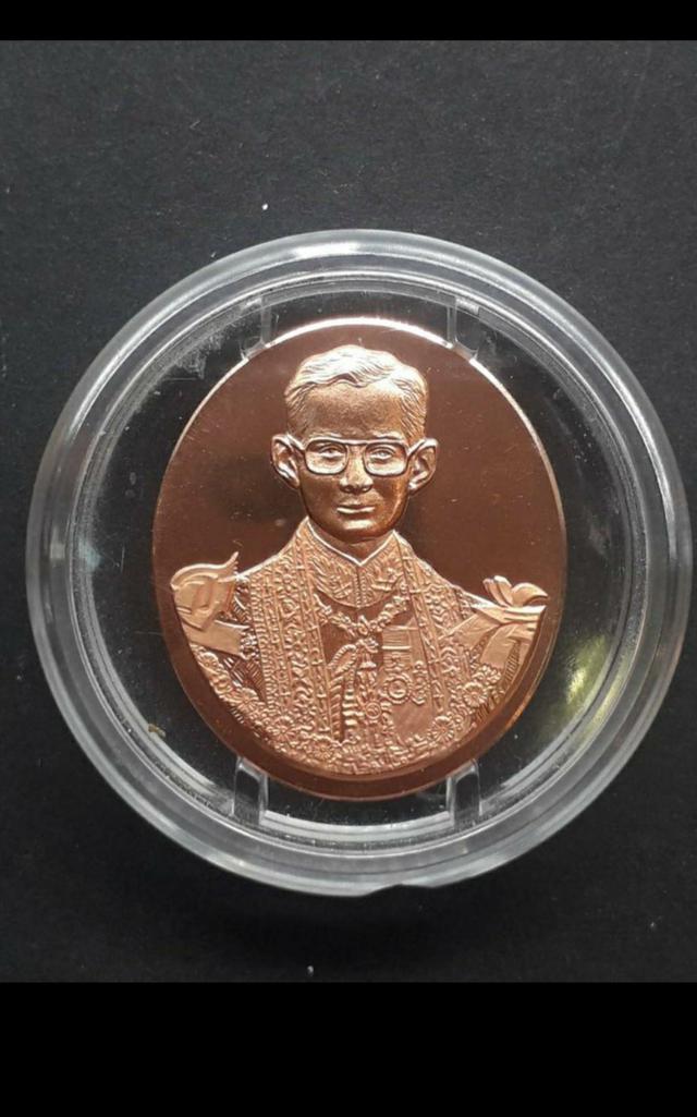 รูป เหรียญ ในหลวง ร.๙ ที่ระลึก แพทย์สมาคม ๘๐ ปี 3
