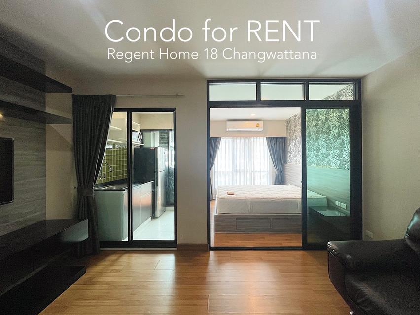 🔥ลดราคา🔥ขายคอนโด Regent Home 18 แจ้งวัฒนะ-หลักสี่ ใกล้ BTS วัดพระศรีมหาธาตุ(Owner Post) 1