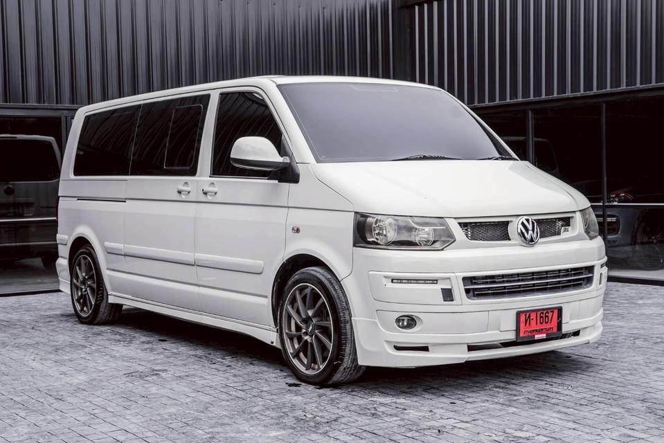 รหัสรถ 67GG5656 #Volkswagen #Caravelle 2.0BI TDI ตัวพิเศษ "  " ABT Aerodynamics Package ปี 2013