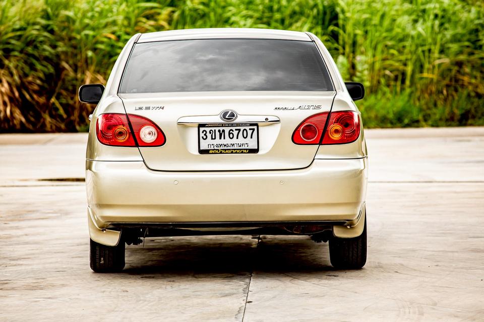 Toyota Altis 1.6 E ปี 2003 เกียร์ออโต้ รถสวยเดิม สภาพดีมากๆ ไม่เคยชน  7
