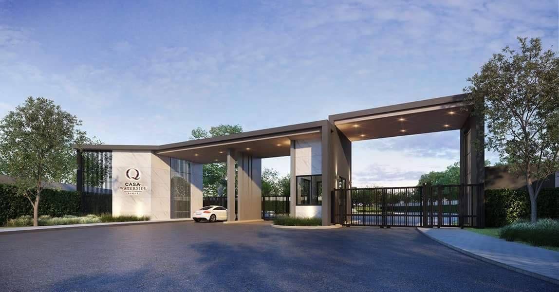 🌟 ขายทาวน์โฮม 2 ชั้น หมู่บ้านคาซ่า วอเตอร์ไซด์ พระราม 5 (Q House) 🌟  📌 บนที่ดิน 18 ตร.ว. ราคาเพียง 3,850,000 บาท  12