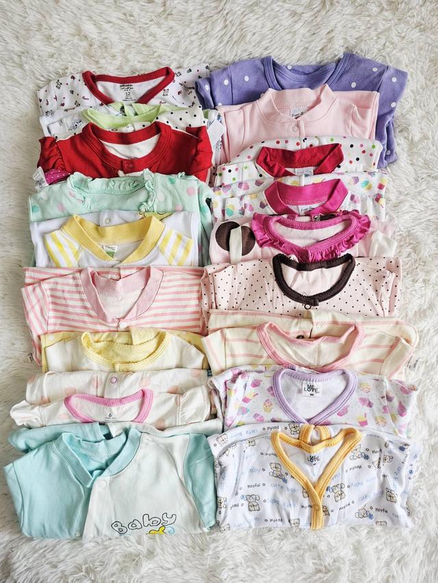 บอดี้สูทเด็ก แบรนด์ Carter's,Auka,MomCaramel,HappyBear,MeLove สภาพดี ไม่มีตำหนิ รูปที่ 3