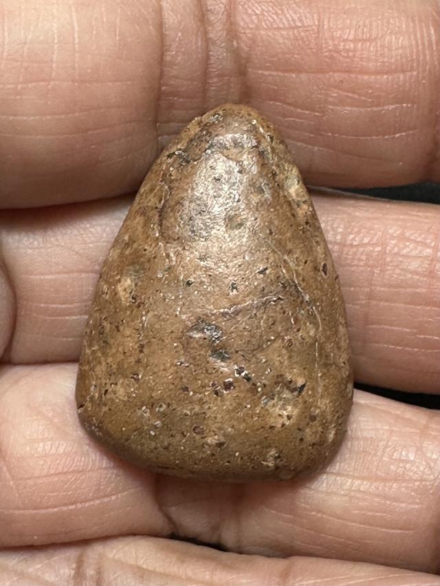 พระนางกำแพงกลีบบัว เนื้อละเอียด มีแร่ดอกมะขาม รูปที่ 2