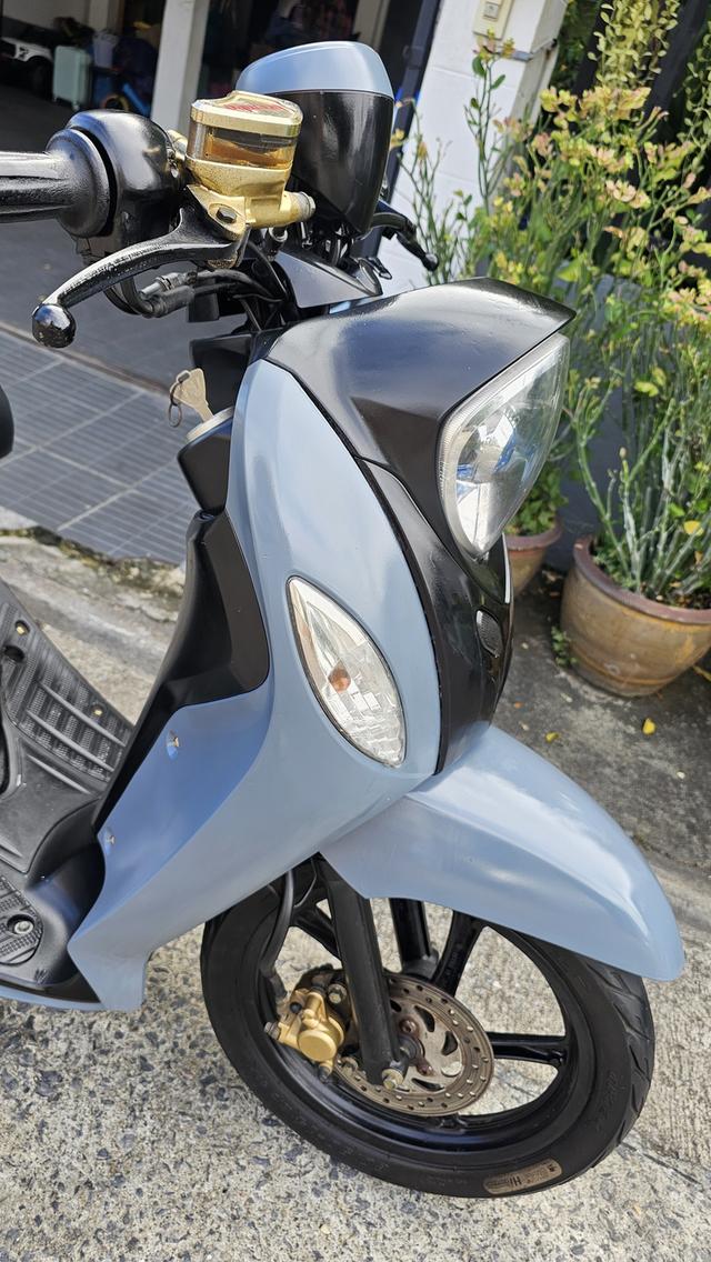 มอเตอร์ไซค์ yamaha Fino125i มือสอง ปี2016 รถขับปกติ ชุดสีทำมาใหม่ เล่มชุดโอนครบ ลองขับได้ที่รามอินทราซอย8แยก11 ☎️0613836565