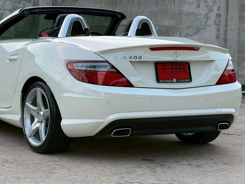 รหัสรถ PBG9999 Benz SLK 200 BE ROADSTER ปี 2012 9