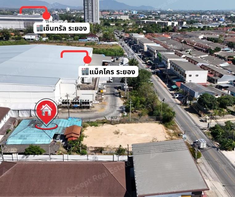 ขายบ้านพร้อมที่ดิน ทำเลทองใจกลางเมืองระยอง 164 ตร.ว. 2