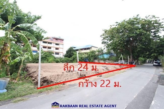 ขายที่ดินถมแล้ว 131 ตร.ว. กว้าง 22 เมตร ลึก 24 เมตร ซอยจุรินทร์จัดสรร 4 บางบัวทอง นนทบุรี เหมาะทำโกดัง,สร้างบ้าน 2