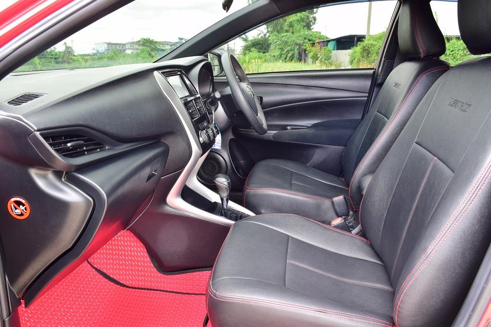 ขับดีมาก ฟรีดาวน์ TOYOTA YARIS 1.2J เกียร์ออโต้ เบาะหนังจอ ทัสกรีน ABS USB AIRBAG รีโมท กล้องถอยหลังครบ ประหยัดน้ำมันพร้อมเดินทางไกล โทร0957401229 รูปที่ 9