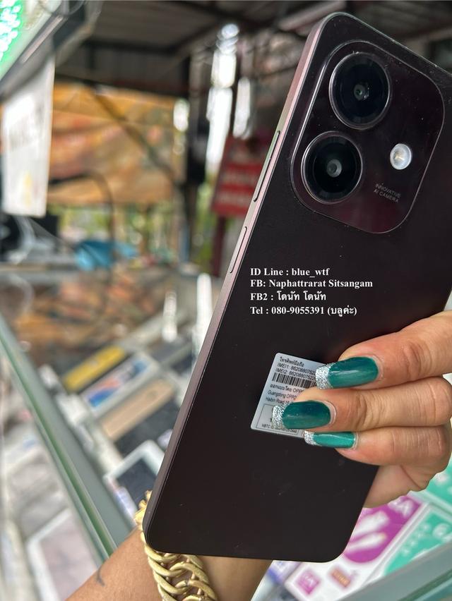 OPPO A5i จอ6.67นิ้ว 2ซิม รุ่นใหม่Android14 โหลดได้ทุกแอพ สภาพไร้รอย มีเคสให้ รูปที่ 4