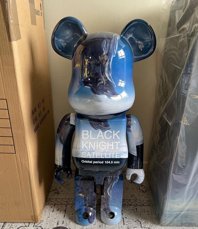 Bearbrick Black Knight 1000%