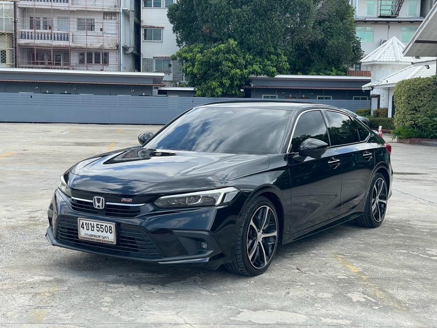 HONDA CIVIC FE Sedan 4dr e:HEV RS TOP E-CVT FWD 2.0 Y23. สีดำ เกียร์ออโต้