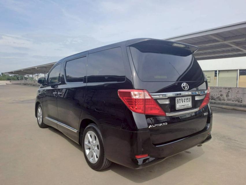 TOYOTA ALPHARD 2.4 V ปี2014  (สีดำ)ประวัติดี ไม่เคยมีเคลม เช็คศูนย์ตลอด 7