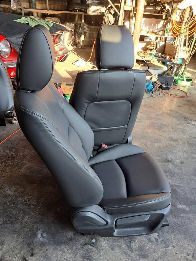 เบาะมาสด้าสกาย หนังดำหุ้มใหม่สวยกริ๊บบ✨