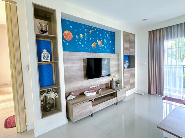 พร้อมเฟอร์ฯหรูหรา MRTมีนบุรี 2.1 กม. ร่มเกล้า 4-8 ให้เช่าคฤหาสน์ 2 ชั้น 60ตร.วา. 236ตร.ม ม.เกษมบัณฑิต ร่มเกล้า 1.2 กม. 3 3