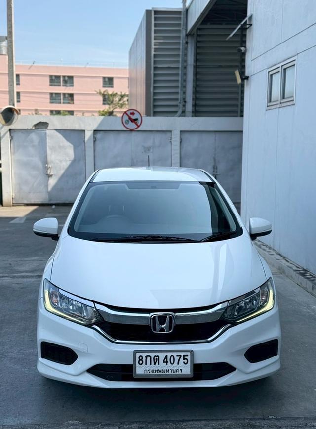 HONDA CITY 1.5V i-VTEC 2019 สีขาว MINOR CHANGE มือเดียวป้ายแดง