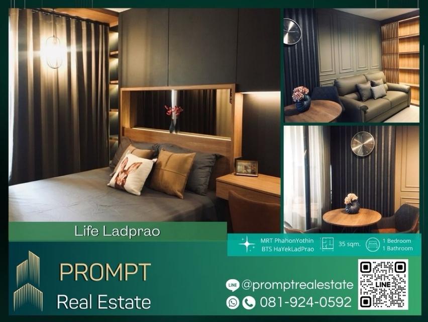 KL02738 - Life Ladprao - 35 sqm - MRT PhahonYothin - BTS HaYekLadPrao - CentralLadprao