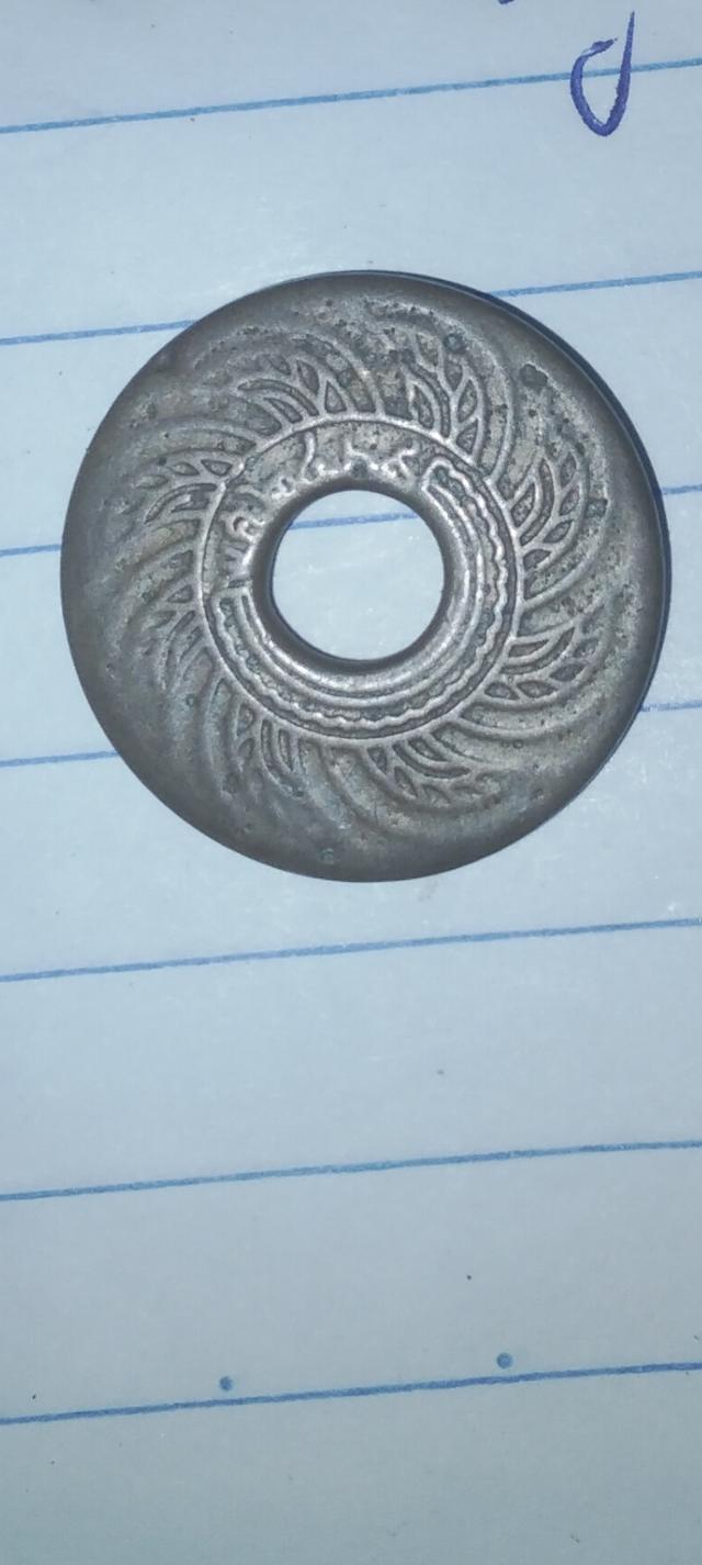 เหรียญสตางค์รูทองแดง พ.ศ.2469 2