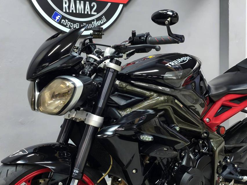 ออกรถ 0 บาท Triumph Street Triple 675 Rx ปี 2017 abs  ของแต่งจัดเต็ม รูปที่ 15