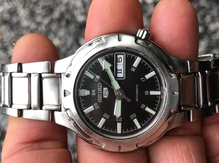 ???...Seiko 7s26 หลังเปลือย Automatic japan...??? รูปที่ 4