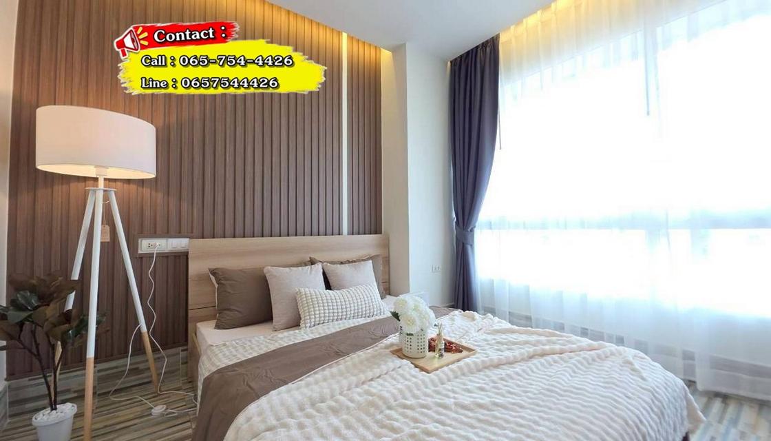 Happy Condo Ladprao 101 ห้องขนาด 36 ตารางเมตร 1 ห้องนอน ชั้น5 ตึก North ตกแต่งใหม่ พร้อมเข้าอยู่ (เลี้ยงสัตว์ได้) 5